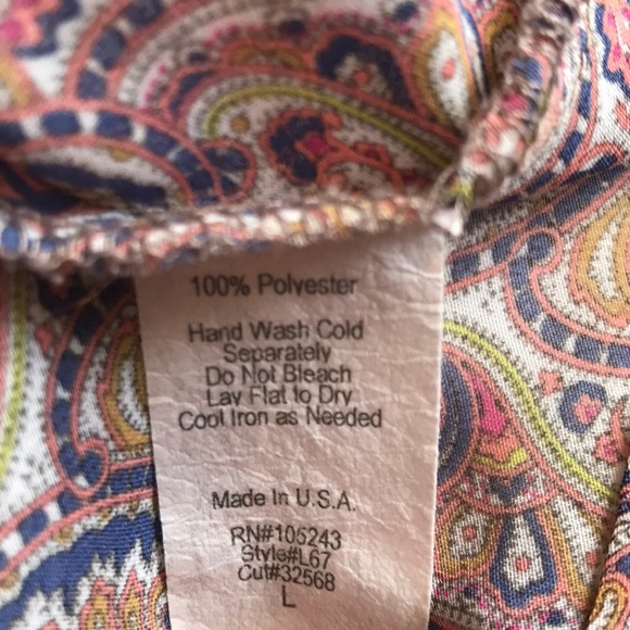 Paisley and Lace Top - Picture 5 of 5